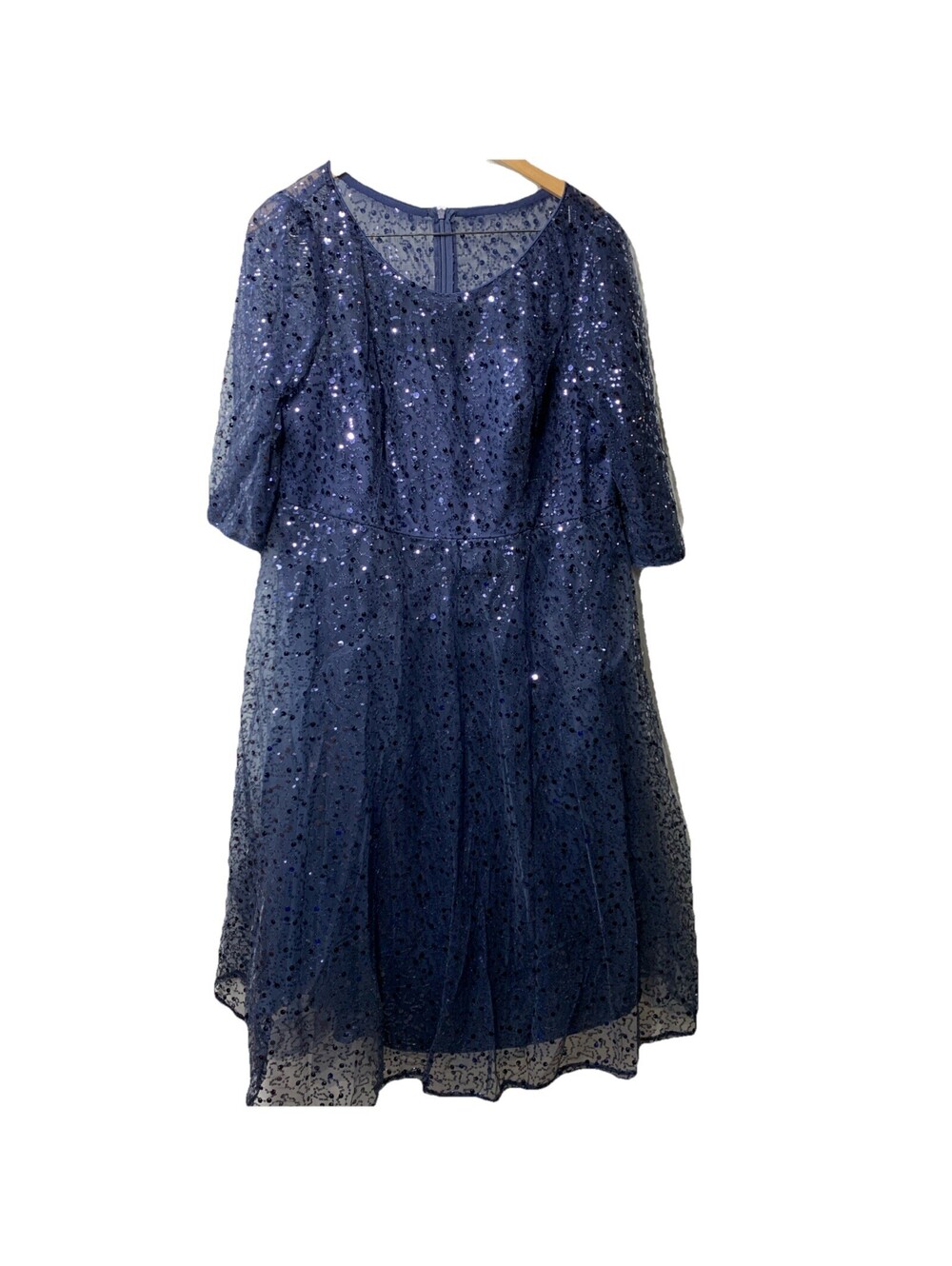 Ever-Pretty Women's Sequin Midi Cocktail Evening Semi Formal Dress - Size 18